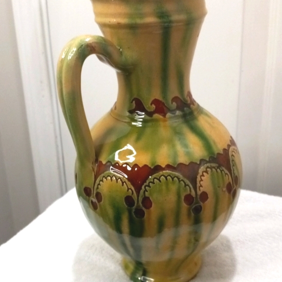 PACO TITO UBEDA Pitcher/VASE Signed with paper. 11.5" - Picture 5 of 8